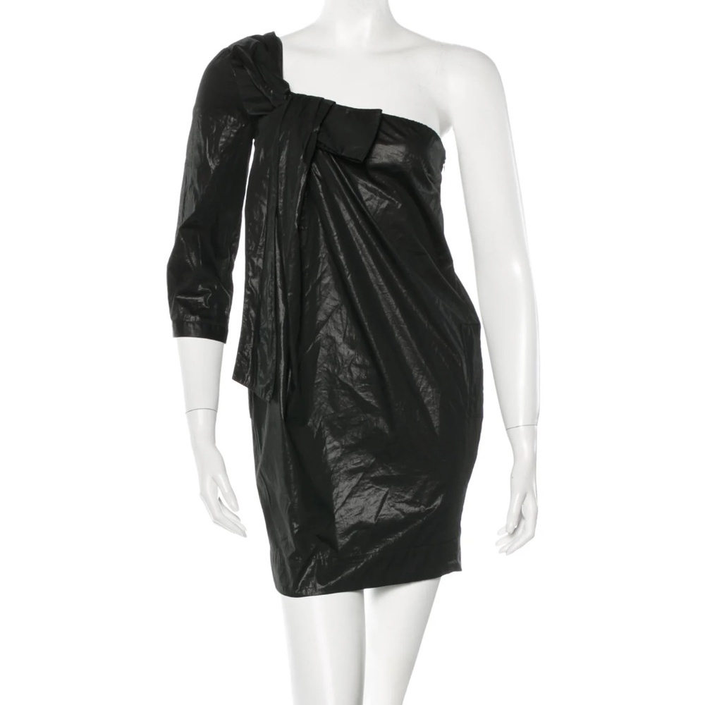 SEE BY CHLOE ONE SLEEVE MINI DRESS